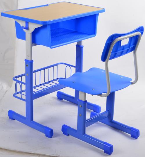 厂家直销定制培训班辅导班中小学生儿童钢木升降课桌椅